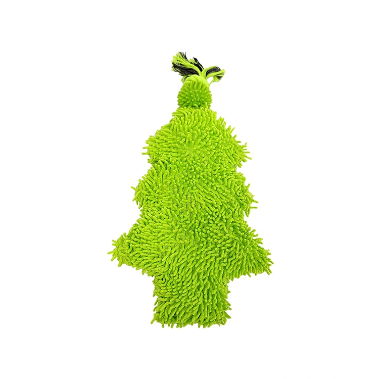 Jouet à mâcher de l'arbre de Noël de la chenille