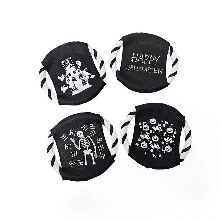 Jouet d'activité du disque de corde volante d'Halloween