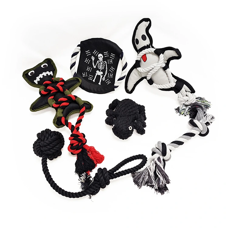 Jouet de corde en coton en peluche en peluche Halloween