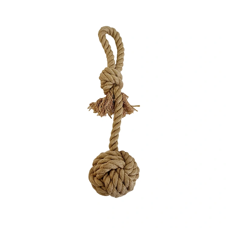 Jouets pour chiens de corde de jute