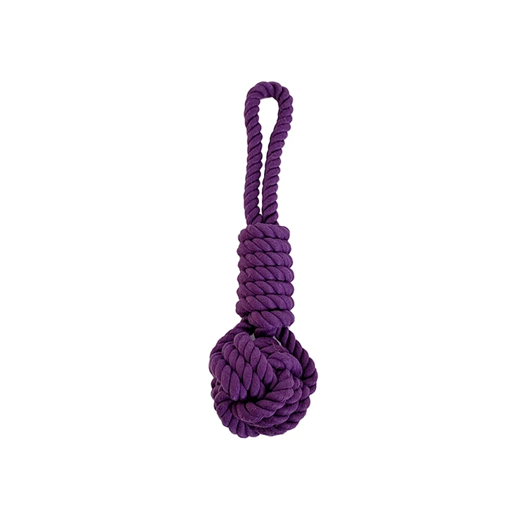 Une boucle une corde de corde à poing