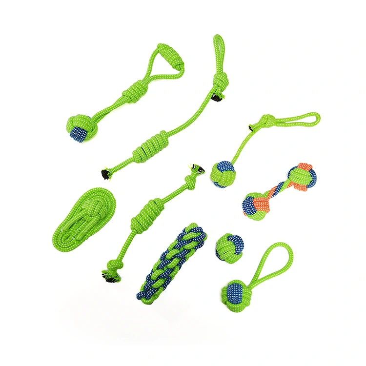Ensemble de jouets de corde populaire 9 pack
