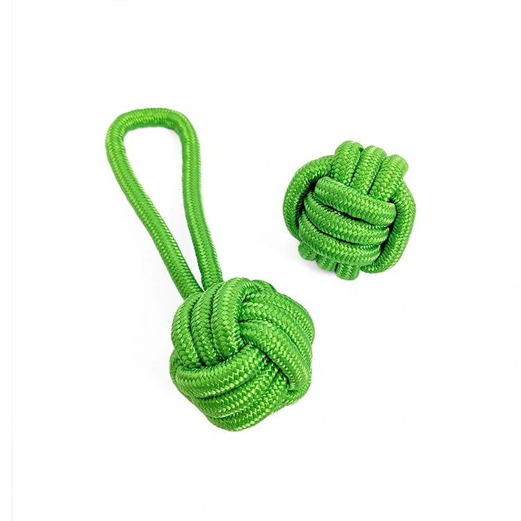 Toys de la corde de coton de nettoyage des dents